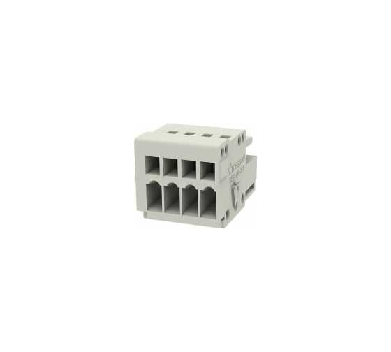 Клемма на печатную плату Degson 12 полюсов, серая, 100 штук 8EDGK-2.5-12P-11-01Z(H)