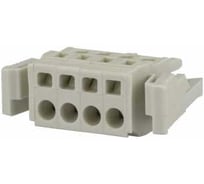 Клемма на печатную плату Degson 4 полюса, серая, 100 штук 8EDGK-5.08-04P-11-1001Z(H)