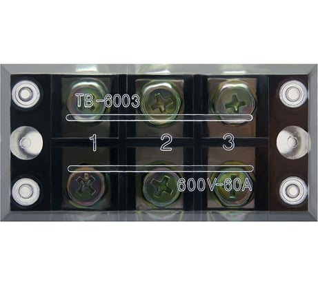 Зажим АБК-СИЛА ЗКВК 6003 ТВ 60А 3Р 10шт. 500118