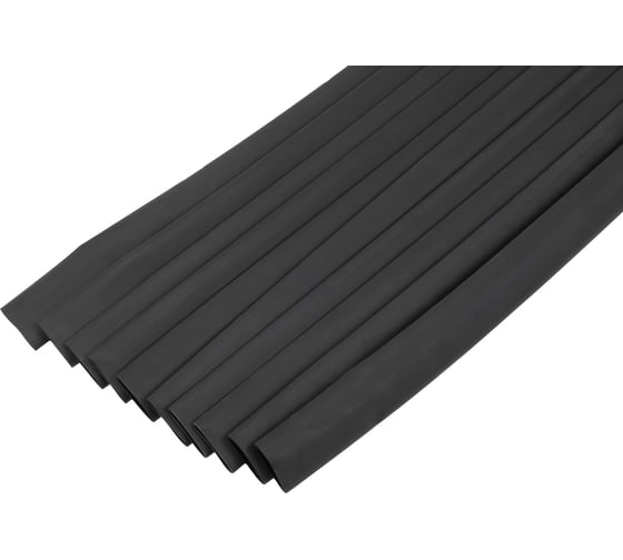 Трубка термоусадочная клеевая Gigant (3:1) 20/6, черная, 10шт по 1м G-80126 1