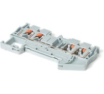 Зажим пружинный с нажимной кнопкой HLT PT-2.5мм2 четверной 24A (100шт./уп.) 081-25-019