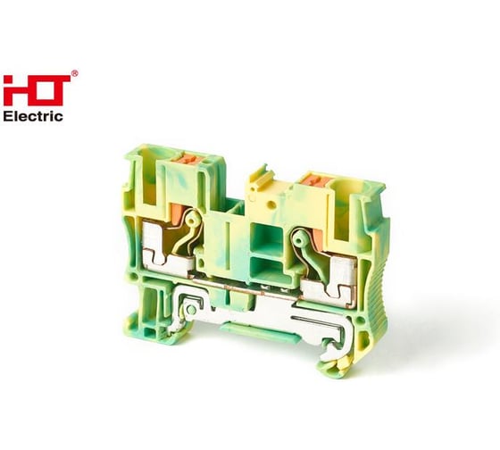 Зажим пружинный с нажимной кнопкой HLT PT-6мм2 РЕN 41A (50шт./уп.) 081-25-026