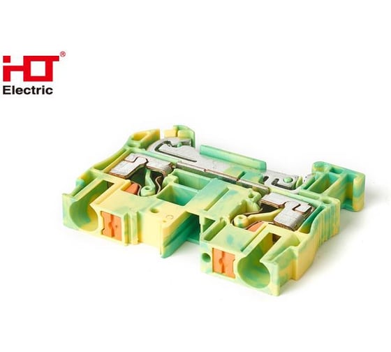 Зажим пружинный с нажимной кнопкой HLT PT-6мм2 РЕN 41A (50шт./уп.) 081-25-026