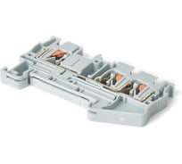 Зажим пружинный с нажимной кнопкой HLT PT-4мм2 двойной 32A (100шт./уп.) 081-25-018