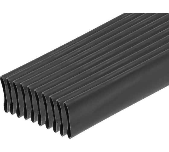 Трубка термоусадочная Gigant (3:1) 18/6мм, черная, 10шт по 1м G-80146 1