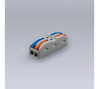 Клемма проходная соединительная ELEGANZ 4-х контактная. до 250V - 32A, 16шт EL-XM319-1 EL-PCT-222M