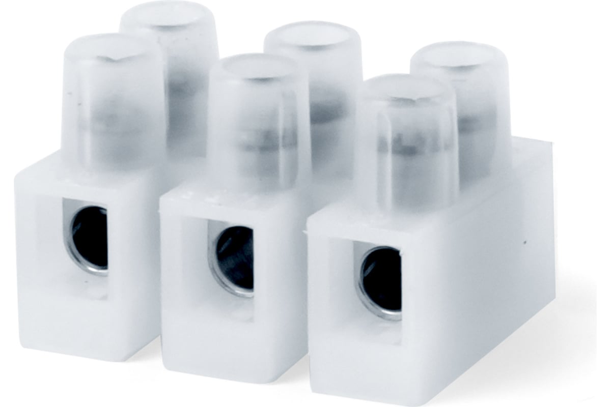 Клемник DKC Полиамид 6.6, 3р, 110 град., 450V, 24А, 2,5мм.кв. 1шт ...