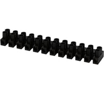 Зажим винтовой ЭРА NO225512 изолированный ЗВИнг 10А, 1.5-10 мм2, 12 пар, черный, упаковка 10 шт. Б0068015