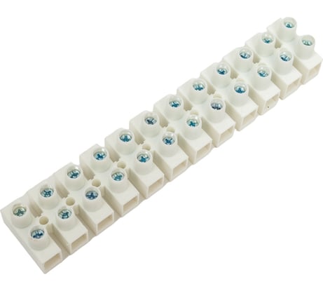 Клемник DKC Полипропилен белый,12р,85С,450V,76A,16мм.кв. 1шт 43512PL B