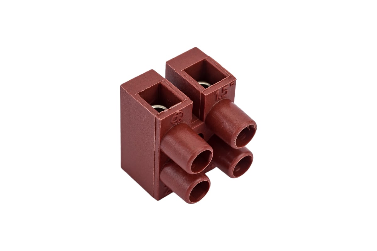 Клемник DKC Фибергласс, 2р, 150 град., 450V, 24А, 2,5мм.кв. 1шт ...