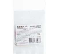 Изолированный плоский наконечник мама STEKKER РпИм 1,5-250, LD402-15250 DIY упаковка 10 шт 39365