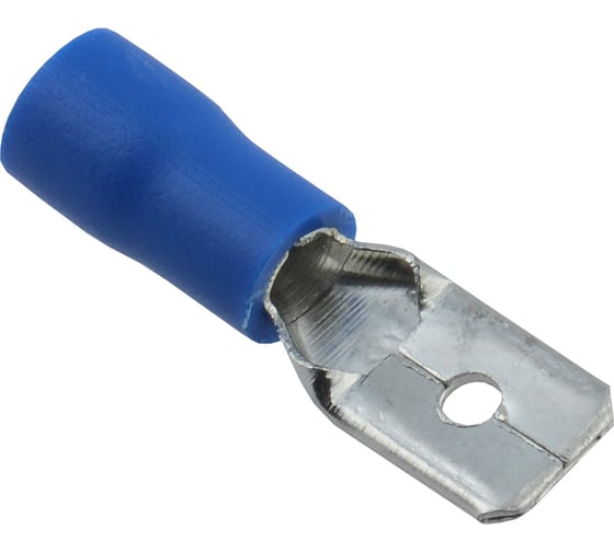 Изолированный плоский наконечник папа STEKKER РпИп 2,5-250, LD401-25250 DIY упаковка 10 шт 39363
