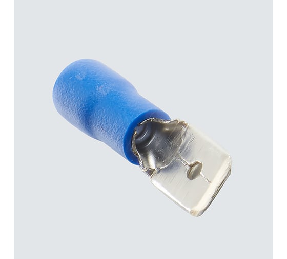 Изолированный плоский наконечник папа STEKKER РпИп 2,5-250, LD401-25250 DIY упаковка 10 шт 39363