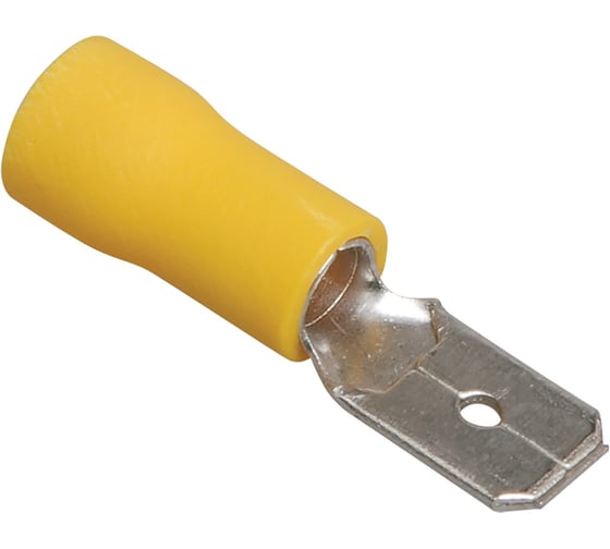 Изолированный плоский наконечник папа STEKKER РпИп 6-250, LD401-60250 DIY упаковка 10 шт 39364
