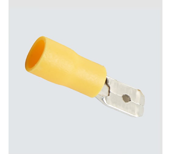 Изолированный плоский наконечник папа STEKKER РпИп 6-250, LD401-60250 DIY упаковка 10 шт 39364