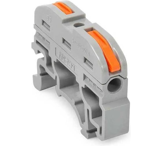 Клемма соединительная ALTECH LBB222-421 на DIN рейку, 10шт, пакет 4673758072450 1