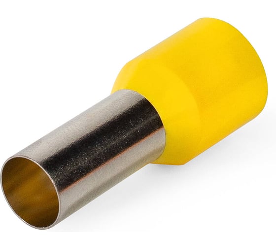 Наконечник штыревой втулочный изолированный НШВИ 25-16 серия ЕВРО (100 шт.) КВТ 103209