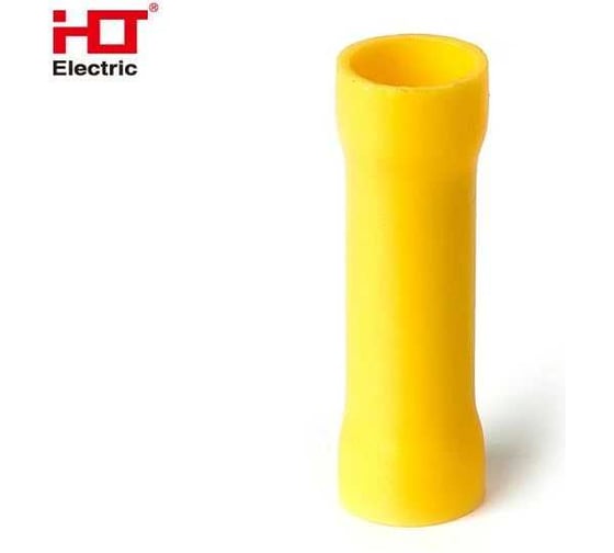 Соединительные наконечники-гильзы HLT ГСИ 6.0 желтый 100шт. (5уп./уп.) 084-13-052