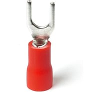 Наконечник HLT НВИ 1.25-3 вилка 0.25-1.5мм красный 100шт. (10уп./уп.) 084-04-13