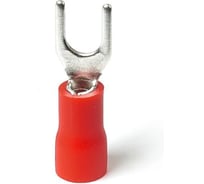 Наконечник HLT НВИ 1.25-4 вилка 0.25-1.5мм красный 20шт. (20уп./уп.) 084-04-210