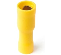 Разъем штекерный изолированный HLT РшИ-м 5.5-6-4 желтый 100шт. (5уп./уп.) 084-13-25