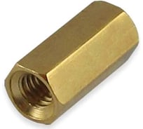 Стойка для печатных плат ЦКИ шестигранная, внутр/внутр М3x22 латунь SW5.0 10 шт 746360733