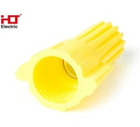 Соединительный изолирующий зажим HLT СИЗ-K-2 12мм2 с лепестками желтый 100шт. (3уп./уп.) 084-09-008