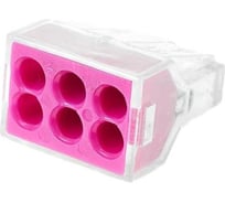 Строительно-монтажная клемма HLT КБМ-773-306 (1.0-2.5мм2) 5шт. (5уп./уп.) 081-20-011