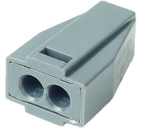 Строительно-монтажная клемма HLT КБМ-774-302 (1.0-2.5мм2) с контактной пастой черной 5шт. (20уп./уп.) 081-20-113