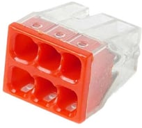 Строительно-монтажная клемма HLT СКМ EU2.5-426 6 отверстия (0.75-2.5мм2) 5шт. (10уп./уп.) 081-20-034