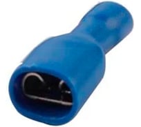 Разъем плоский полностью изолированный HLT Рппи-М 2-187 синий (мама) 100шт. (10уп./уп.) 084-13-063