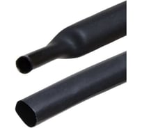 Термоусаживаемая трубка DORI ТУТ 25/12,5 ролл 3м, черная, шт 51125