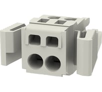 Клемма на печатную плату Degson 5 полюсов, серая, 100 штук 8EDGK-2.5-05P-11-01Z(H)