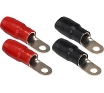 Клеммы кольцевые AurA O8,5мм, вход 2AWG/35мм2, (4 шт). ACN-R358/4