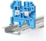 Клемма KLR /ABK 2.5 BU-V0 24A/800V/2.5mm2/Синий/класс горючести V0 (НУ=100шт) 1201021V 3