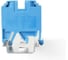 Клемма KLR /ABK 4 BU-V0 32A/800V/4mm2/Синий/класс горючести V0 (НУ=80шт) 1201041V 2