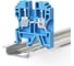 Клемма KLR /ABK 4 BU-V0 32A/800V/4mm2/Синий/класс горючести V0 (НУ=80шт) 1201041V 3