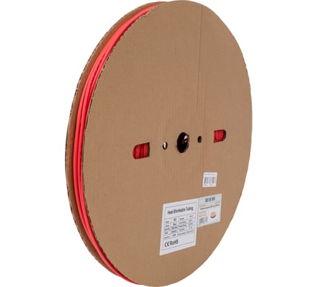 Термоусадка Ruichi Ф3 красный /200м/ 60632