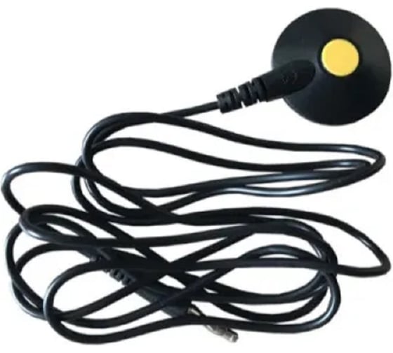 Провод для заземления с конической насадкой Clean Control Tech (в компл.: кнопка 10 мм, штекер 4мм, зажим (крокодил)), CE-810-2 4610391619529 1