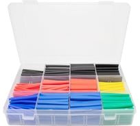 Набор термоусадочных трубок Vell 560 шт, 5 цветов, 45 мм, диаметр 1-13 мм 1379610