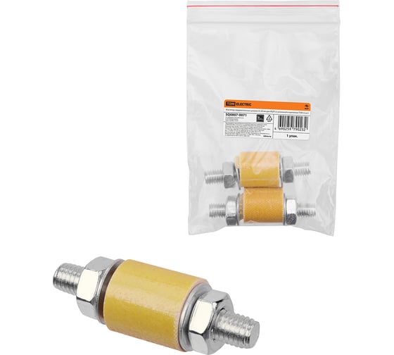 Изолятор соединительных шпилек TDM ELECTRIC H=20 мм для ИШП со шпилькой и крепежом SQ0807-0071 1