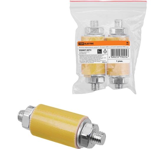 Изолятор соединительных шпилек TDM ELECTRIC H=30 мм для ИШП со шпилькой и крепежом (2 шт.) SQ0807-0072 1