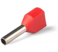 Кабельные втулочные наконечники двойные Доступная Автоматика 1мм2 гильза 10мм, упаковка 100шт TE1010.1