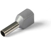 Кабельные втулочные наконечники двойные Доступная Автоматика 4мм2 гильза 10мм, упаковка 100шт TE4010.1