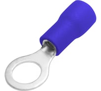 Кабельный наконечник кольцевой изолированный Vell НКИ 2,5-5, 100 шт 1379565