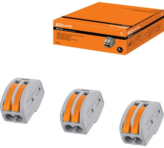 Соединительная клемма TDM ELECTRIC СК-412 2,5мм2 SQ0527-0001