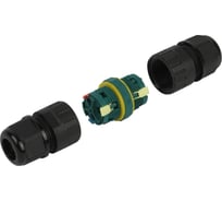 Коннектор ЭРА NO-224-673 кабельный прямой 3Pin 0.5-2.5 мм2 безвинтовой IP68 Б0068045