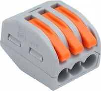 Соединительная клемма Vell, PCT-213 с рычагом, 5 шт 1379600