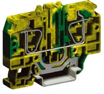 Зажим для заземления DKC HTE.10, 10 кв.мм, желто-зеленый 30шт ZHT330