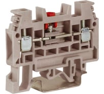 Зажим DKC SCB.4, тестовый, с разъединителем, 4 кв.мм, бежевый, ZSB300 100250